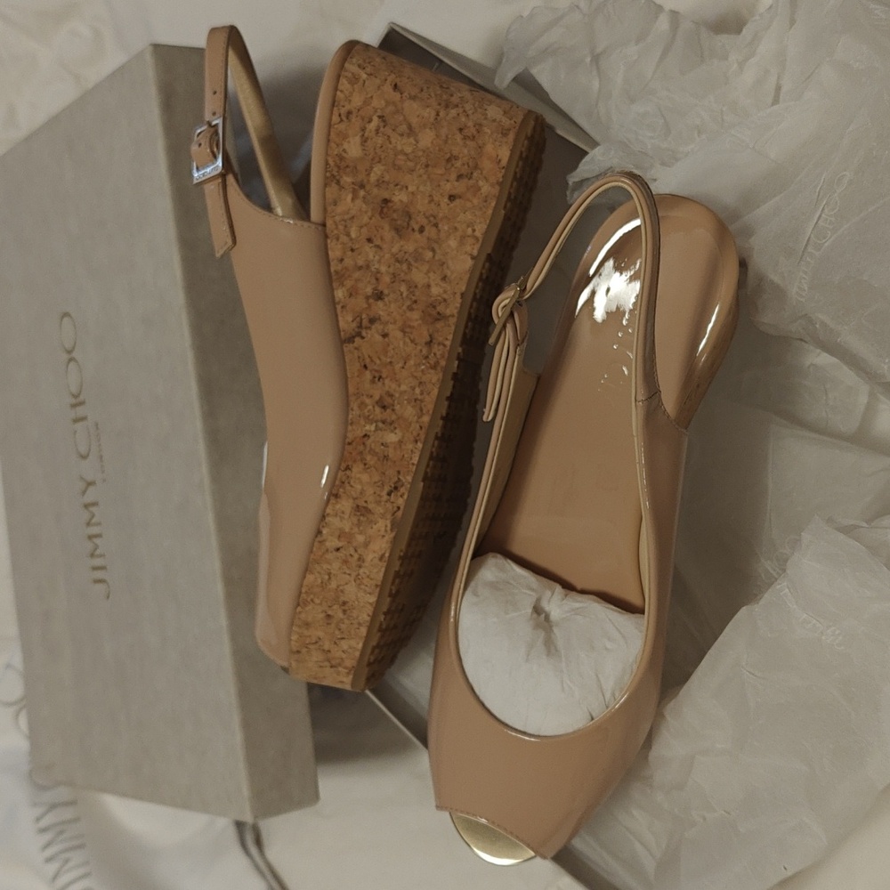 Jimmy Choo wedge pumps